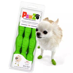 PawZ® Rubber Dog Boots (Size Tiny)